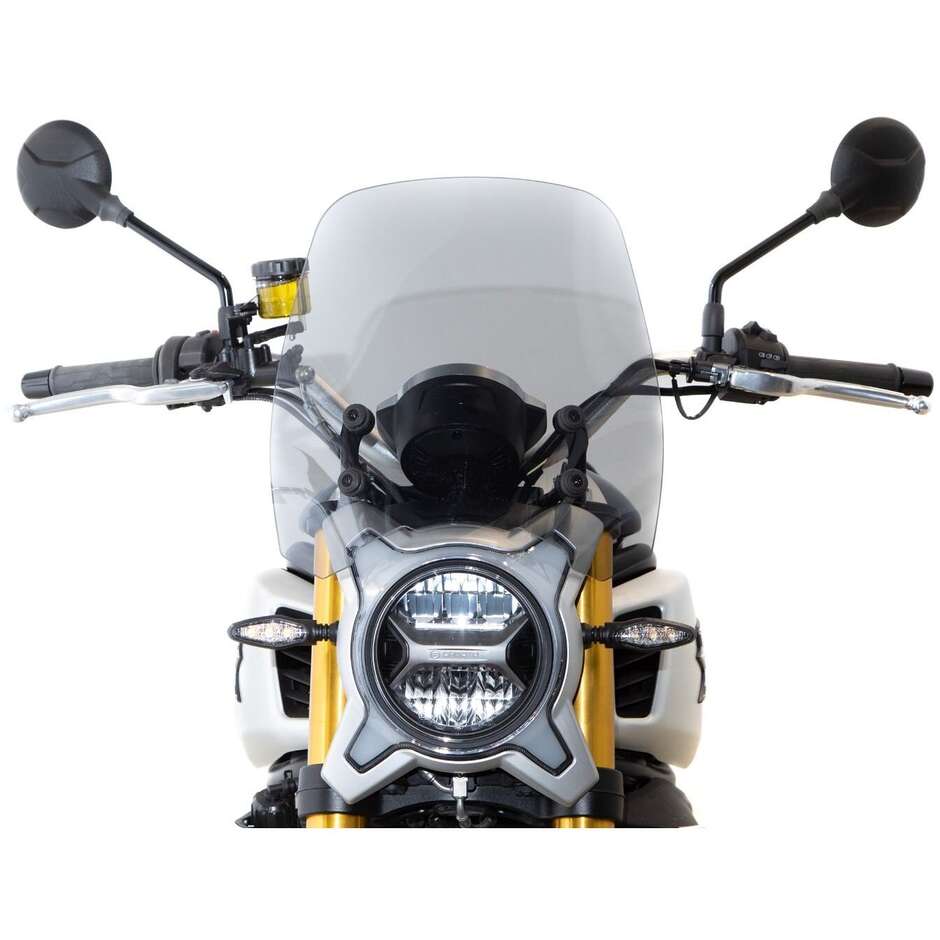 Isotta Low Windshield CF MOTO CL-X 700 From 2021 Light Smoke
