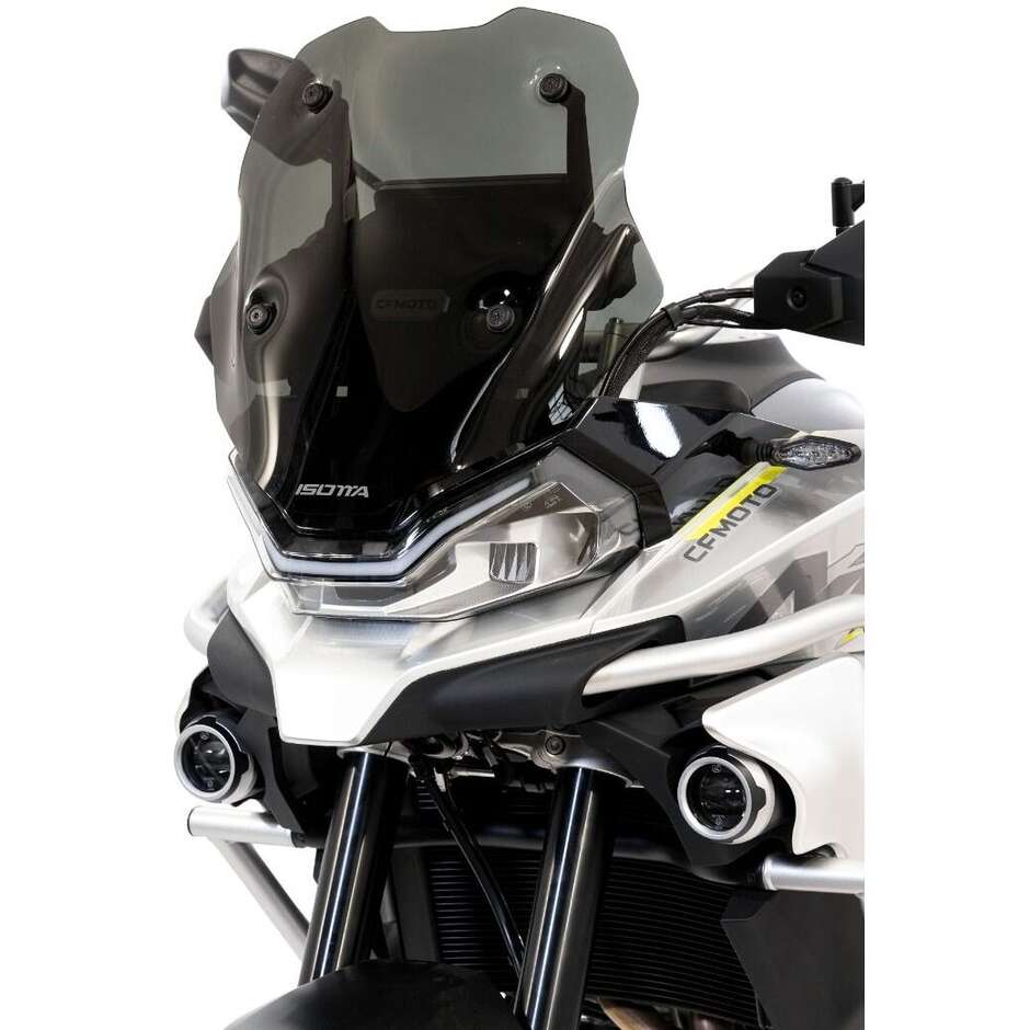 Isotta Low Windshield for CF MOTO MT800 SPORT 2022 - 24 Dark Smoke