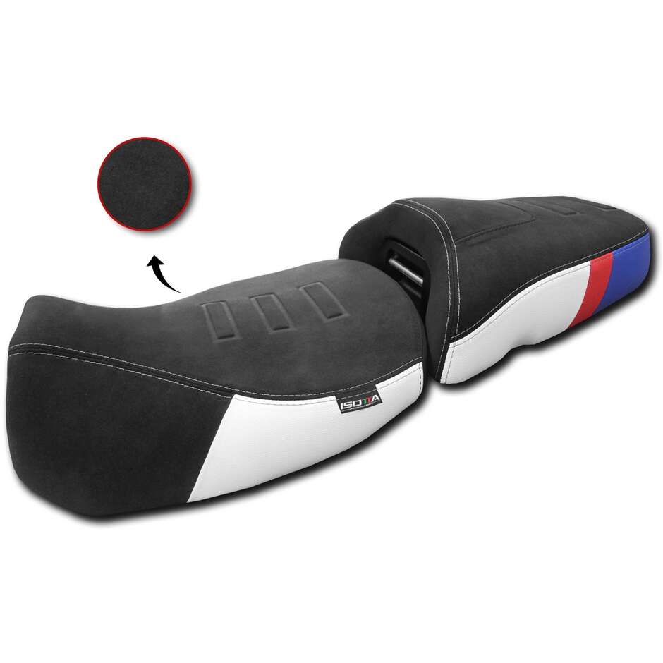 Isotta Lowered Front Seat Prostate Canal BMW R 1300 GS ADV From 2024 Black White