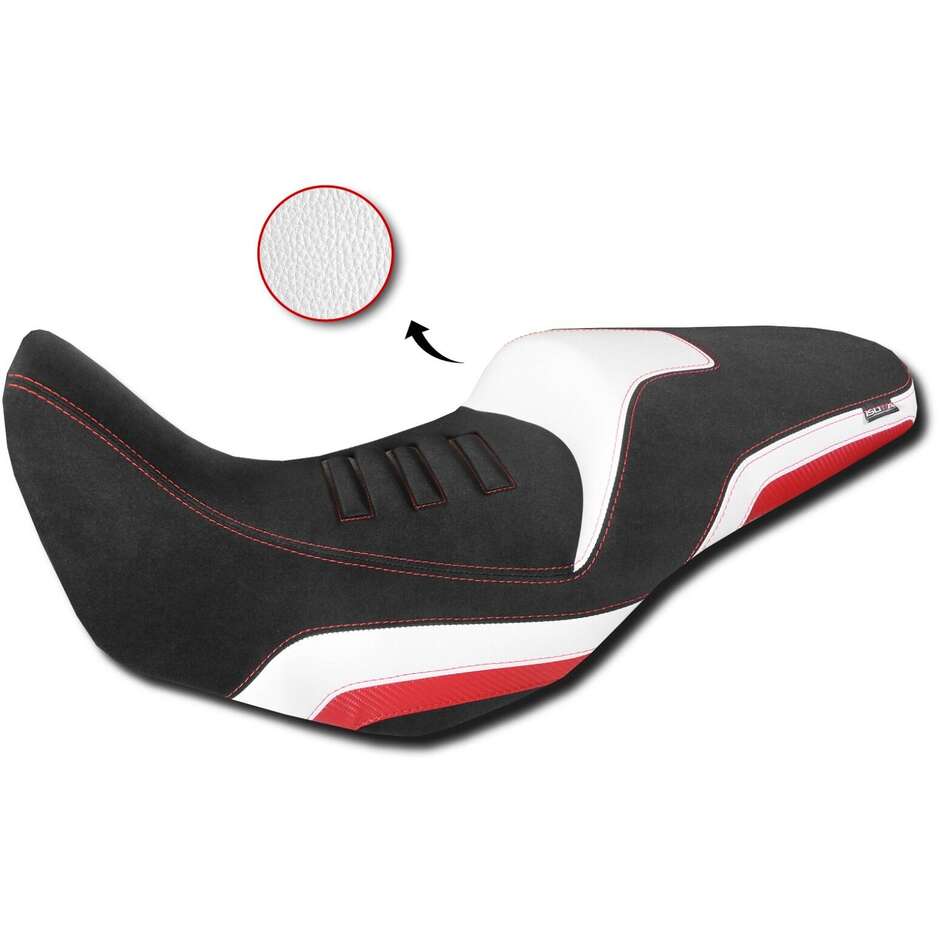 Isotta Lowered Seat For HONDA NX500 from 2024 and CB500X 2013 to 2023 White