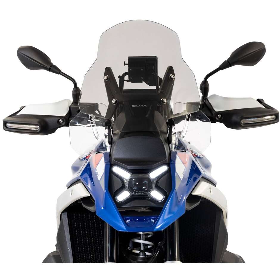 Isotta Master Plus Windshield For BMW R 1300 GS from 2024 Without Radar Light Smoke