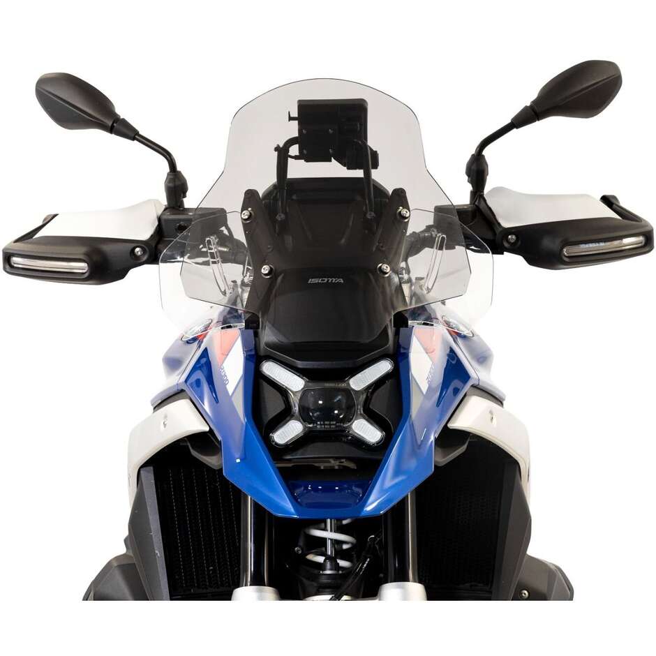 Isotta Master Plus Windshield For BMW R 1300 GS from 2024 Without Radar Light Smoke