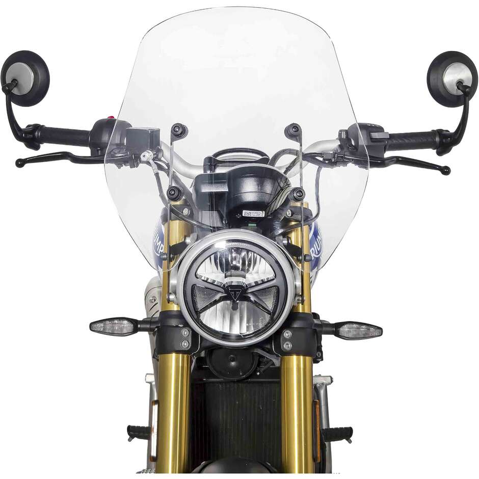 Isotta Medium Protection Windshield for Triumph Speed 400 2025 Clear