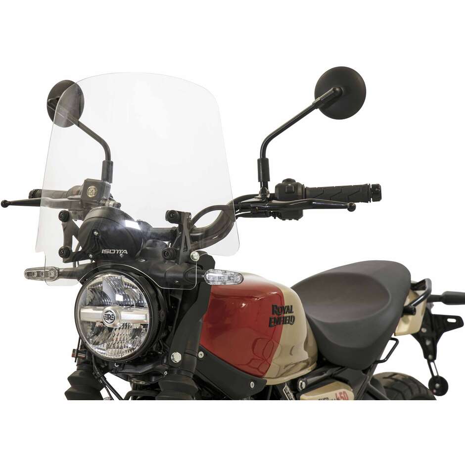 Isotta Mittlere Windschutzscheibe für Royal Enfield Guerrilla 450 Klar