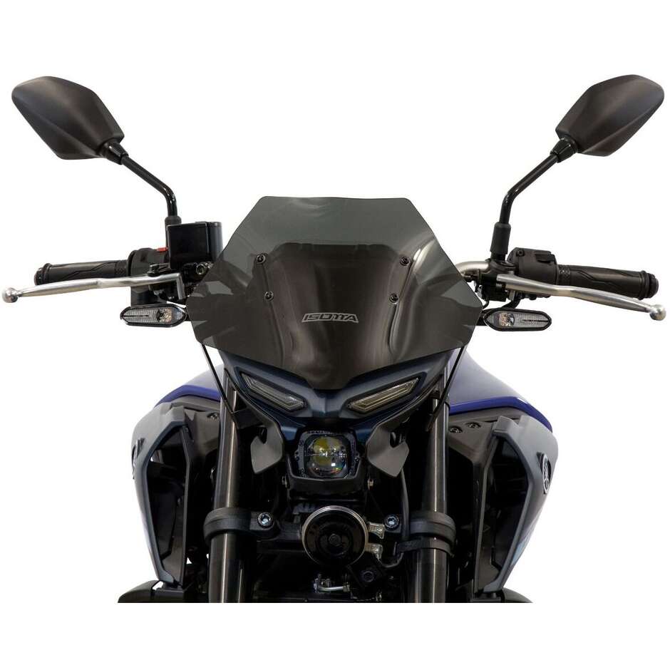 Isotta niedrige Verkleidung für Yamaha MT-03 2022-24, dunkler Rauch