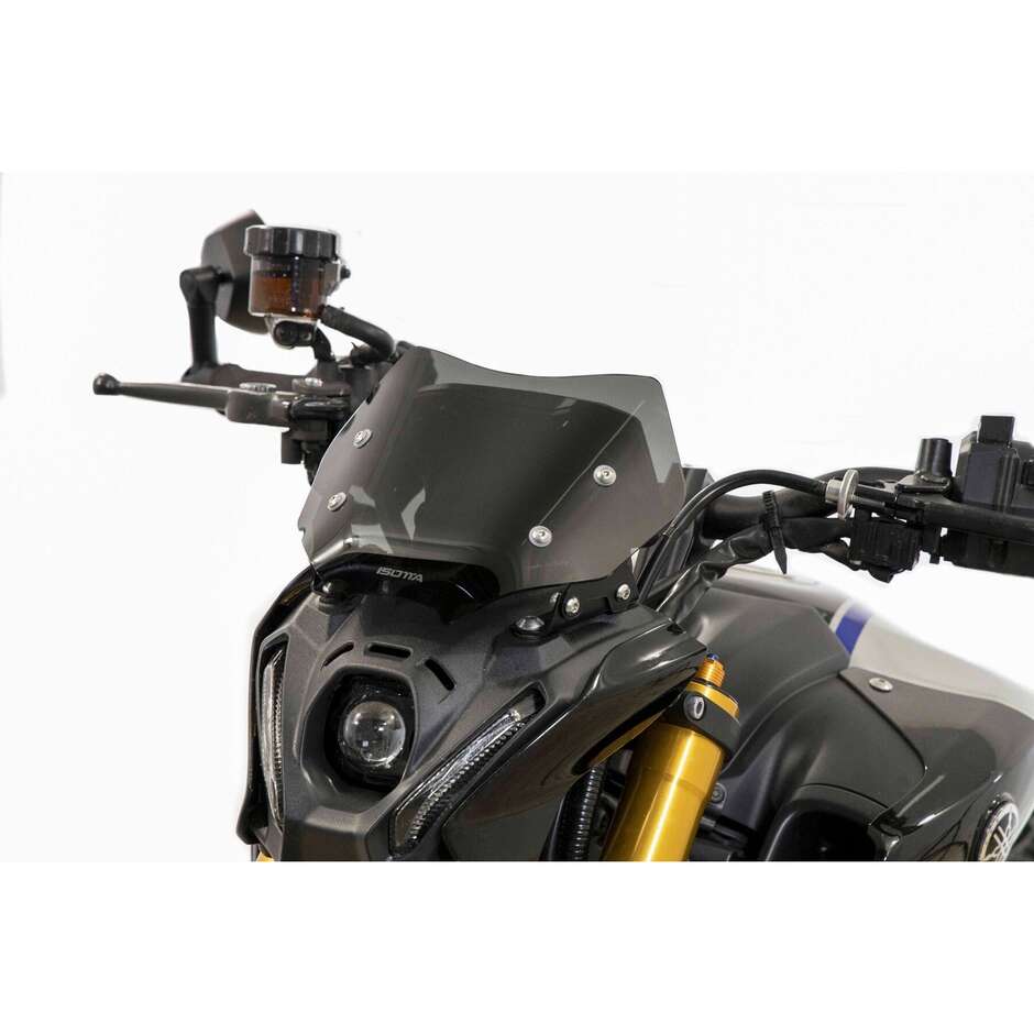 Isotta niedrige Verkleidung für Yamaha MT09 SP 2022/2023, dunkler Rauch