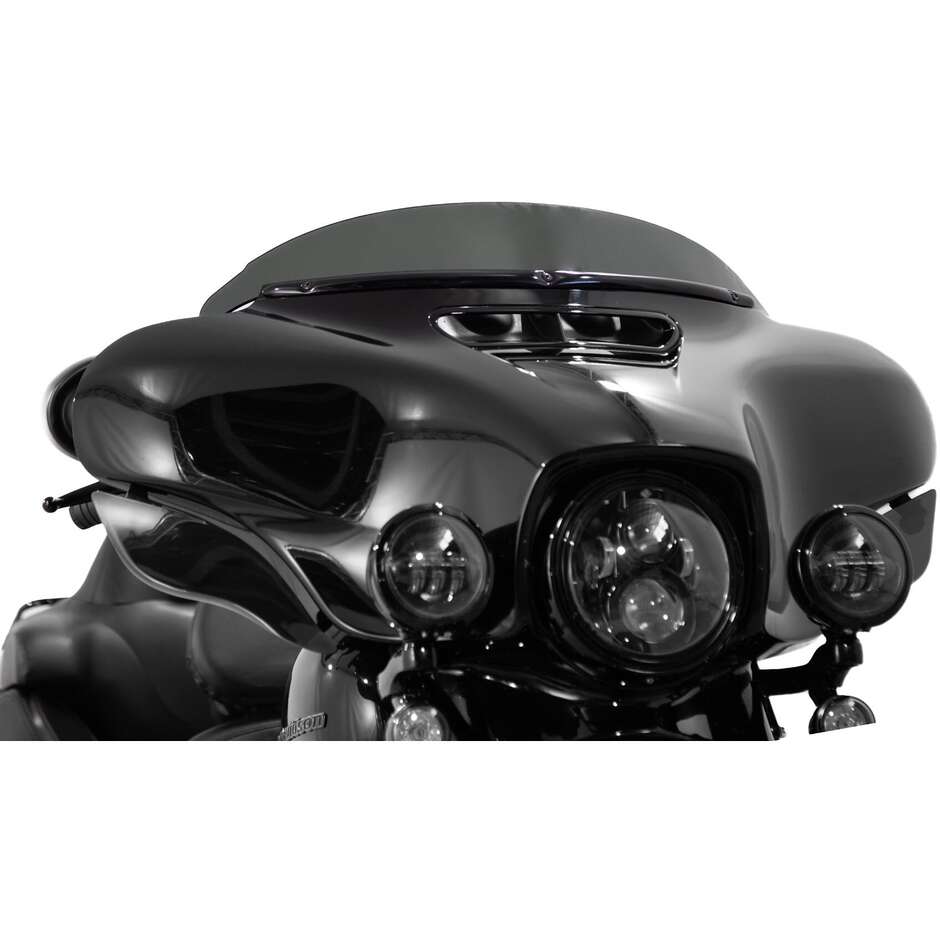 Isotta niedrige Windschutzscheibe für HD ELECTRA GLIDE ULTRA LIMITED, dunkler Rauch