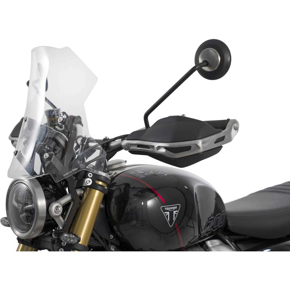 Isotta Rally Touring Windschutzscheibe für Triumph Scrambler 1200 X / XE (Modelljahr 2024) Klar