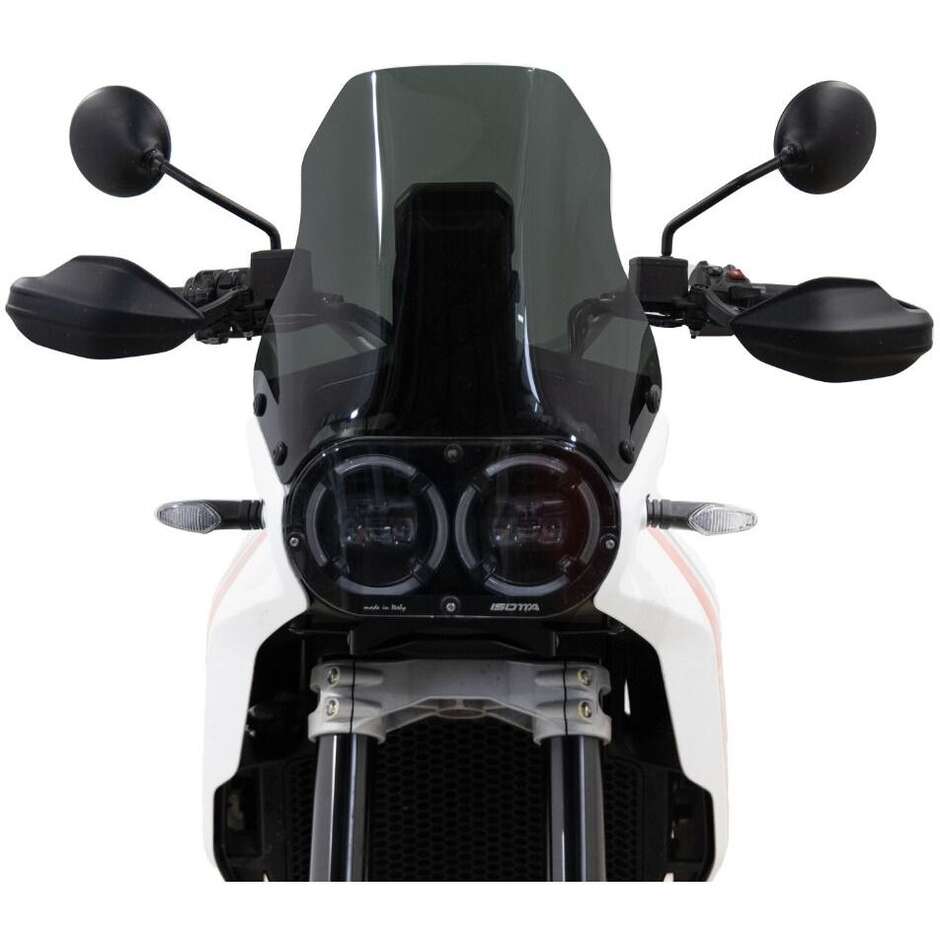 Isotta RALLY Windshield For DUCATI DESERT X 2022 Matt Black