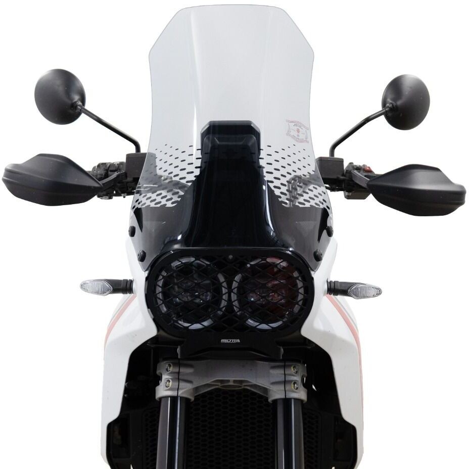 Plaque de rechange Isotta Protection moyenne pour DUCATI DESERT X 2022 Transparent