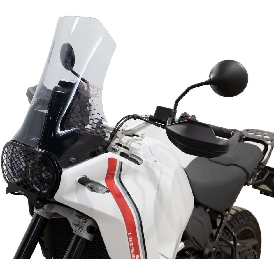 Plaque de rechange Isotta Protection moyenne pour DUCATI DESERT X 2022 Transparent