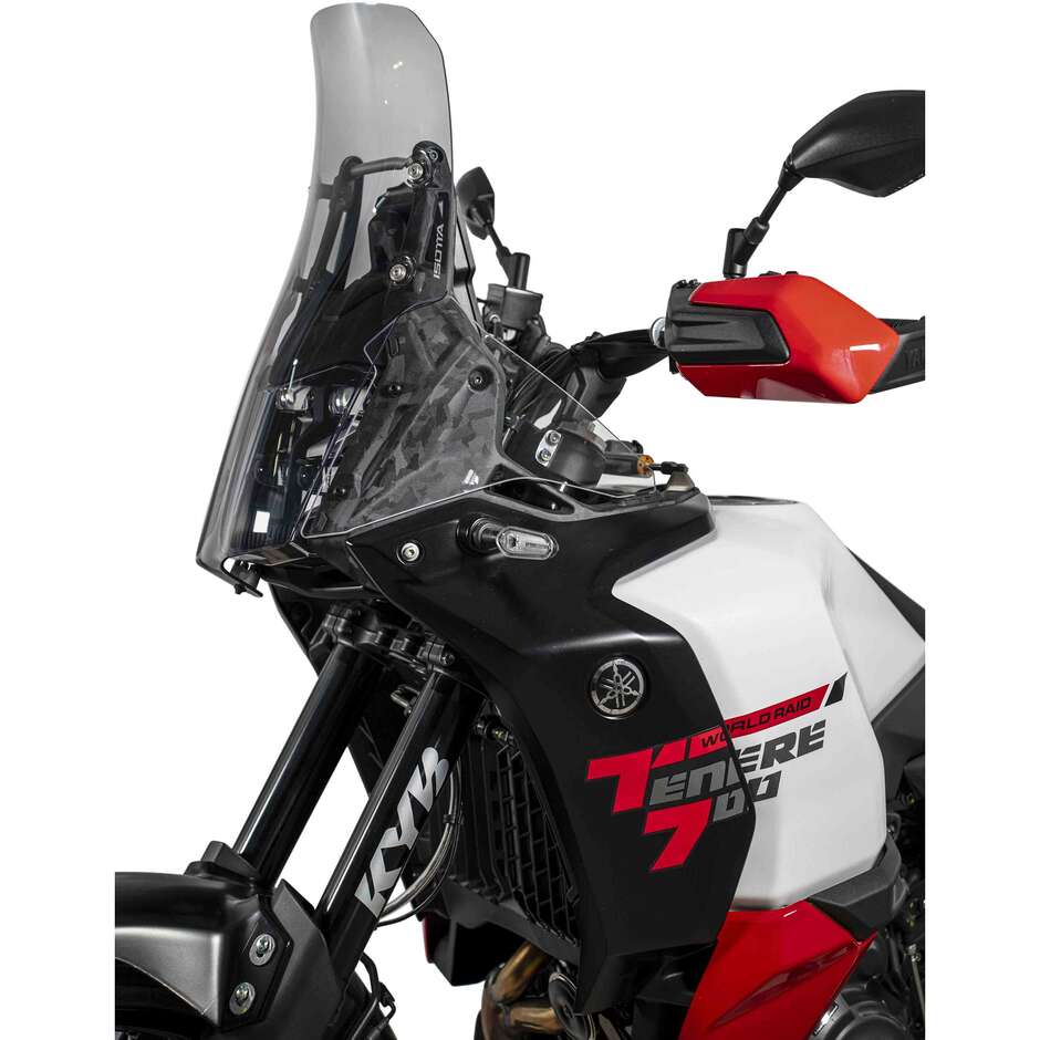 Isotta RSG Factory Evo Windshield Yamaha Tenerè 700 World Raid from 2026 Light Smoke