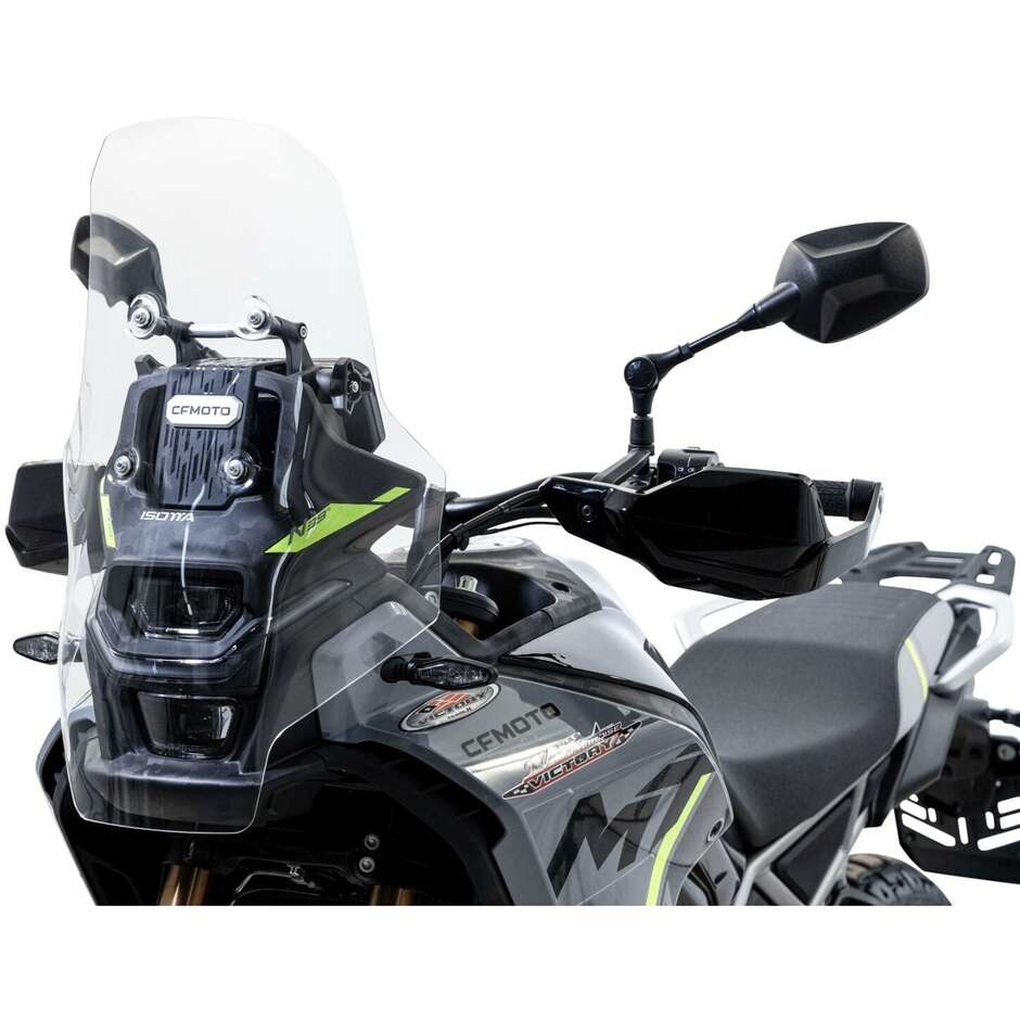 Isotta RSG Stoßfeste Motorrad-Windschutzscheibe für CF MOTO MT 450 ab 2024