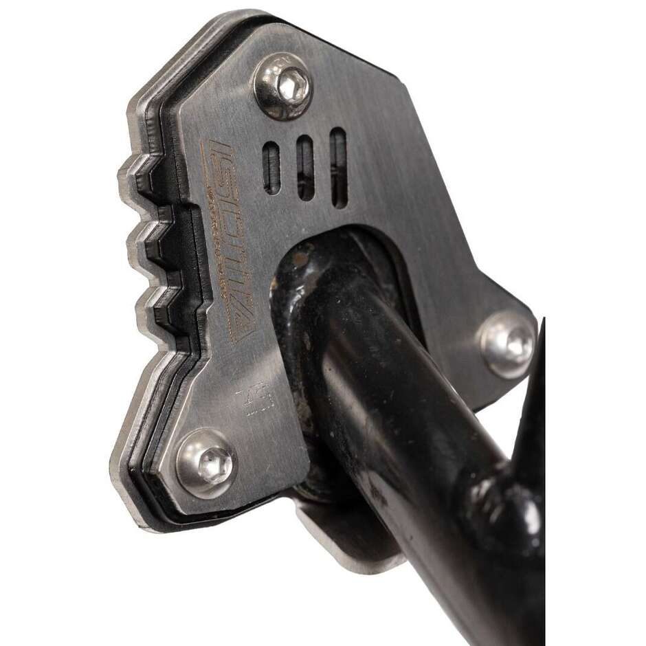 Isotta Side Stand Base Extension for HONDA CB 500X - NX 500 Black