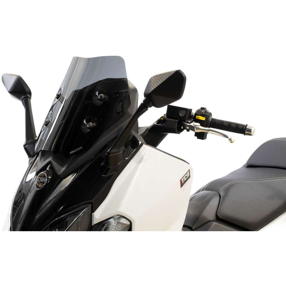 Isotta Small Windshield For SYM MAXSYM TL 2021-23 Dark Smoke