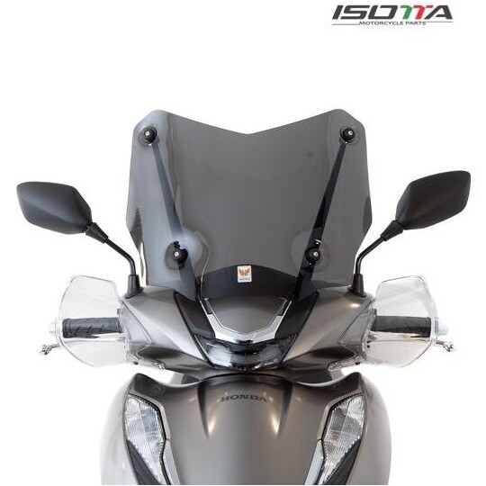 Puig Windschutzscheibe 4028W – Transparent, Für Honda Scoopy SH125/150 Injection (Modelle 2006-2008)
