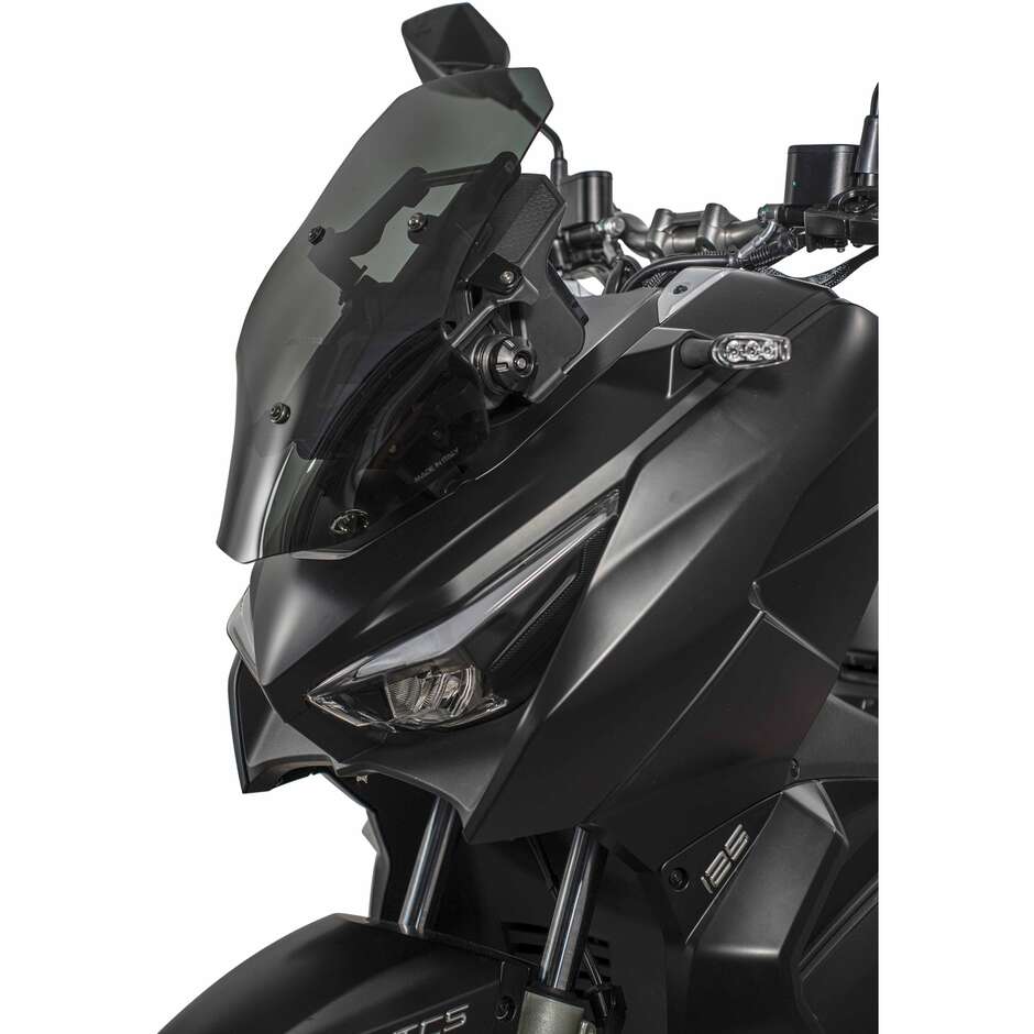 Isotta Sport Windschutzscheibe für KYMCO DINK 125 ab 2025, Dunkelgrau