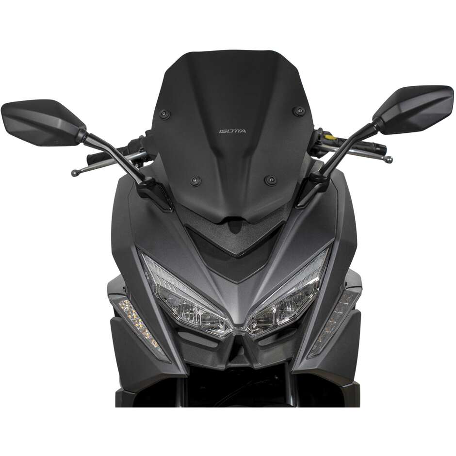 Isotta Sport Windschutzscheibe für KYMCO X-Town 250 ST ab 2026, Mattschwarz