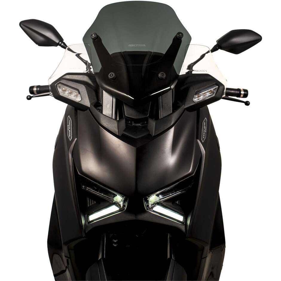 Isotta Sport Windschutzscheibe für Yamaha X-MAX 300 - 125 Tech Max Dunkelgrau