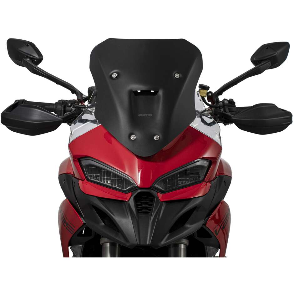 Isotta Sport Windshield for DUCATI Multistrada V2 Matte Black