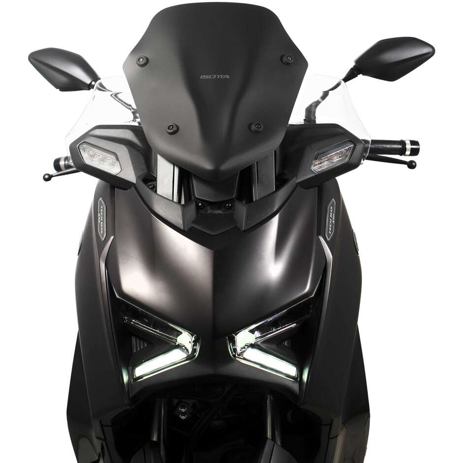 Isotta Sport Windshield for Yamaha X-MAX 300 - 125 Tech Max Matte Black