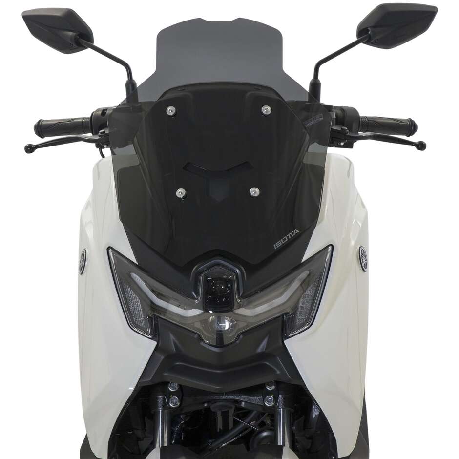 Isotta Sports Windshield For Yamaha N-Max 125 Dark Smoke