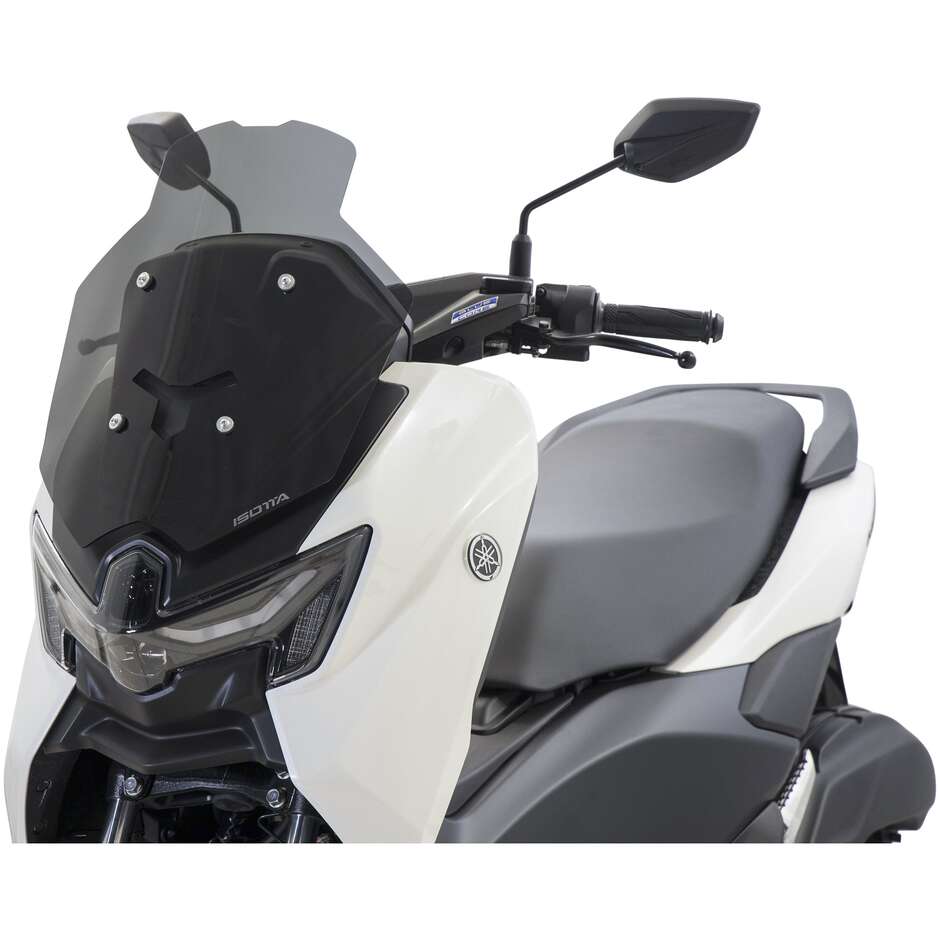 Isotta Sports Windshield For Yamaha N-Max 125 Dark Smoke