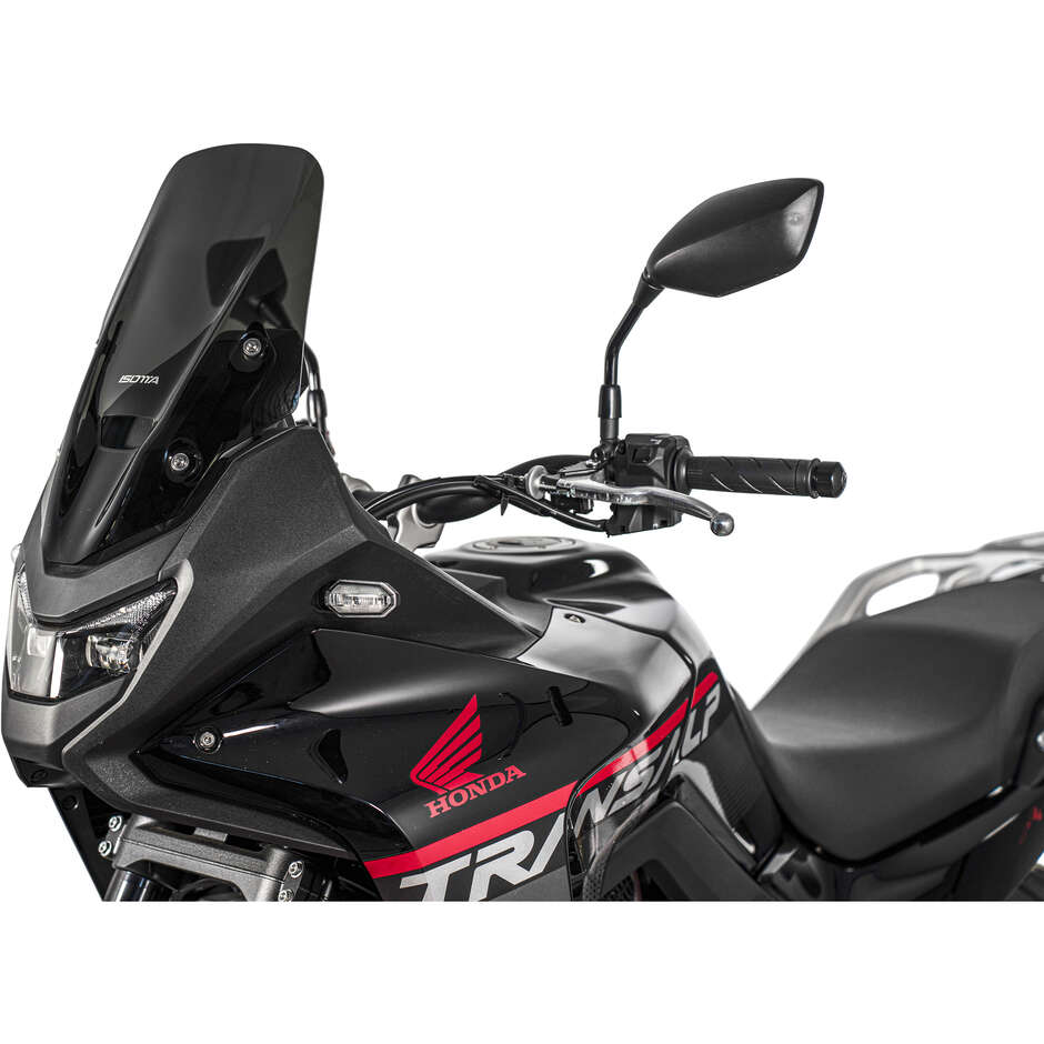 Isotta Standard Windshield for Honda Transalp XL 750 Dark Smoke