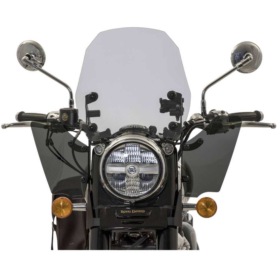 Isotta Summer Fairing for ROYAL ENFIELD Classic 650 Light Smoke
