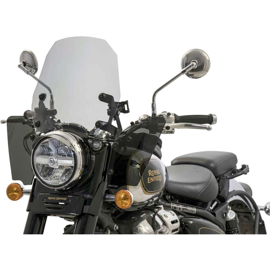 Isotta Summer Fairing for ROYAL ENFIELD Classic 650 Light Smoke