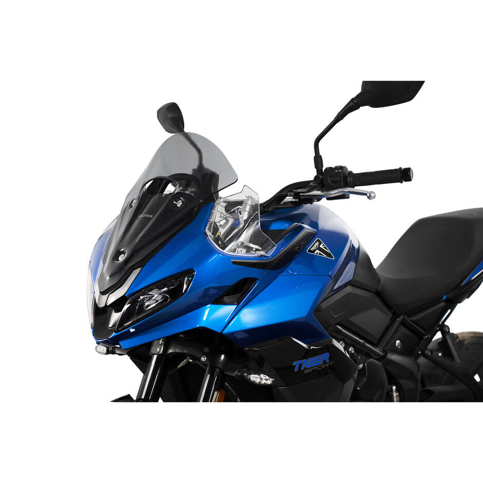 Isotta Super Sport Windschutzscheibe für Triumph Tiger Sport 800, hellgrau