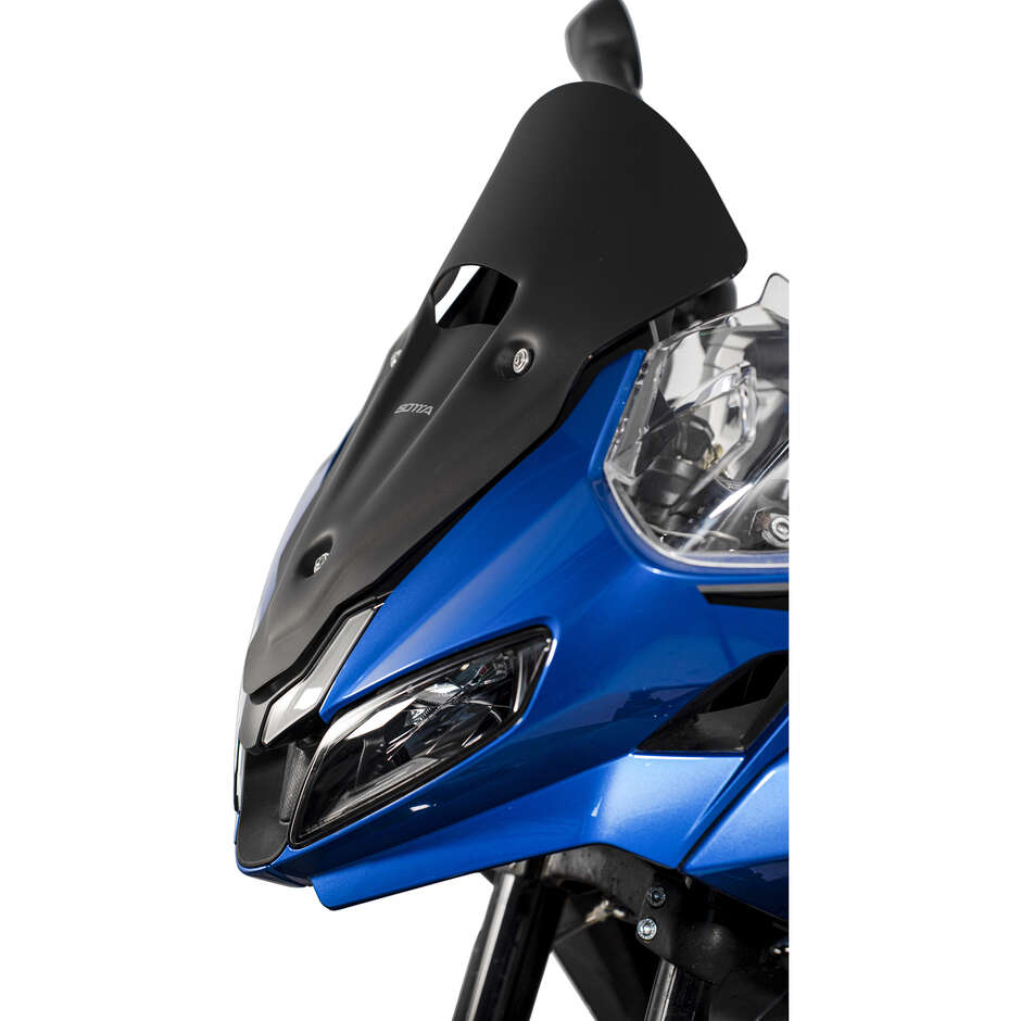 Isotta Super Sport Windschutzscheibe für Triumph Tiger Sport 800, Mattschwarz