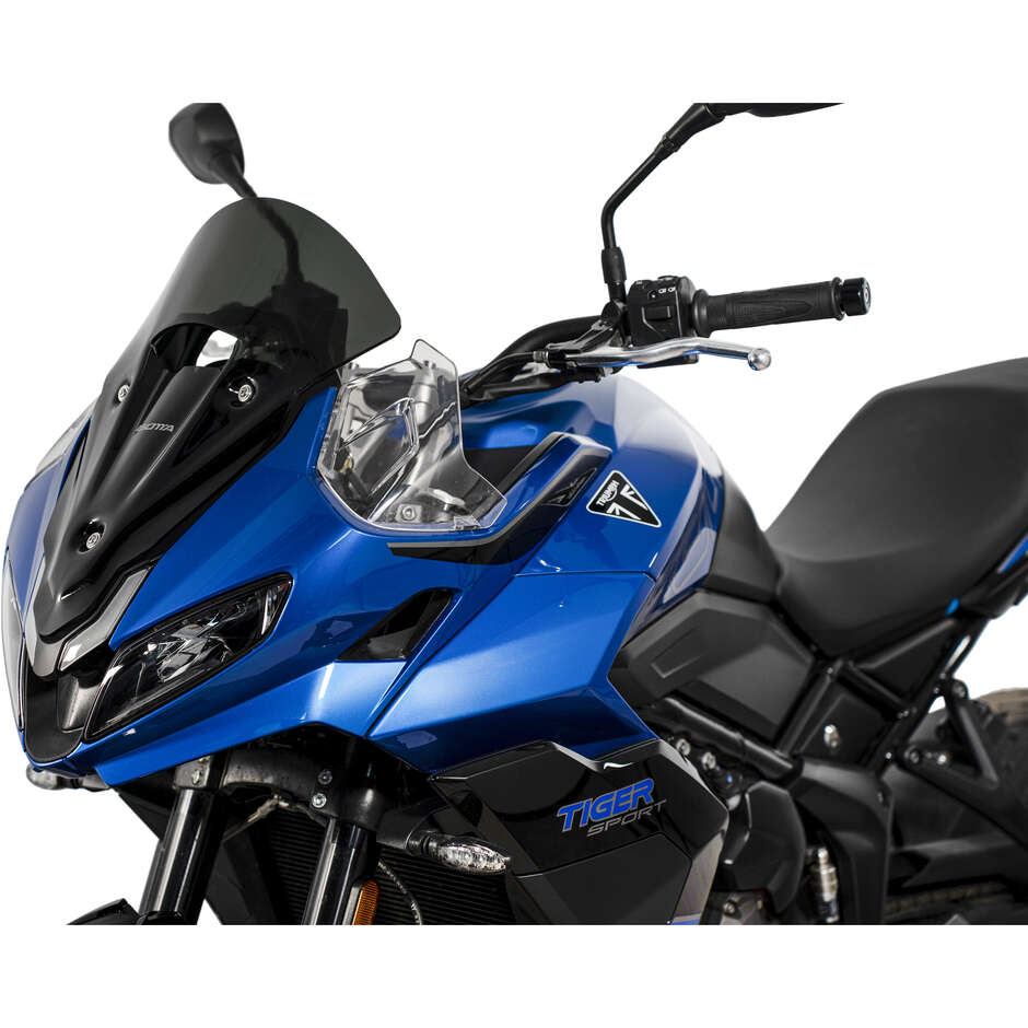 Isotta Super Sport Windshield for Triumph Tiger Sport 800 Dark Smoke