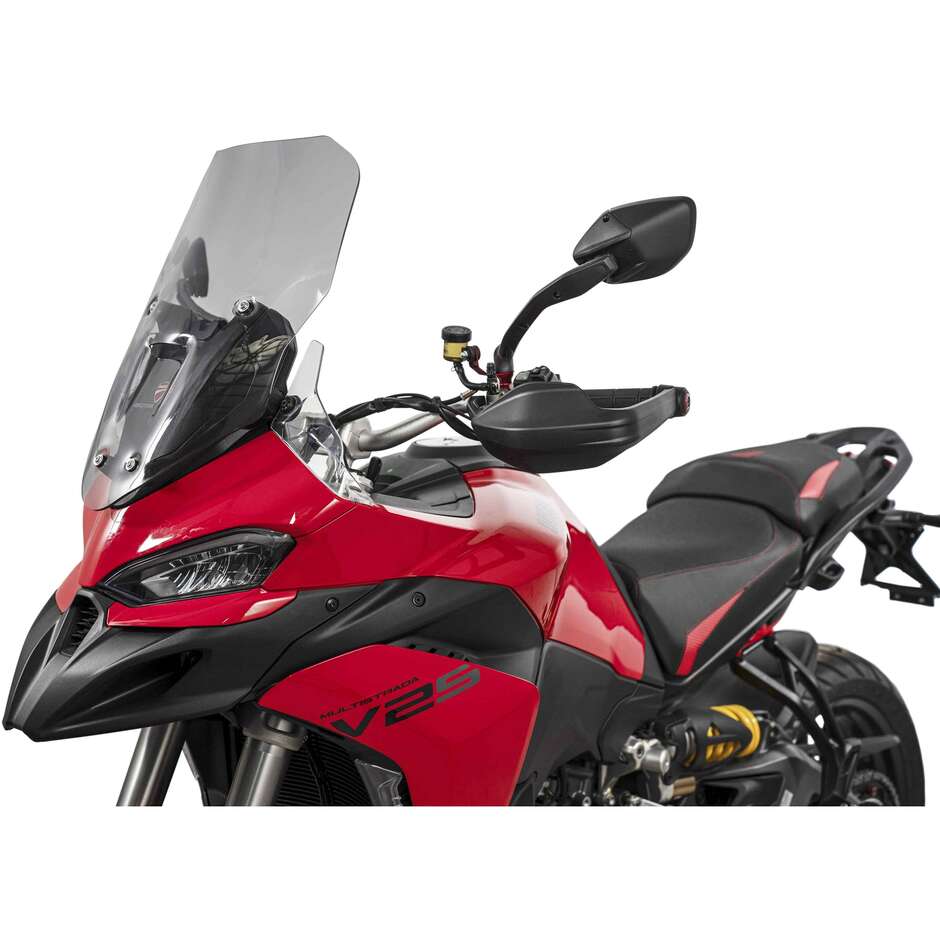 Isotta Super Touring Windschutzscheibe für DUCATI Multistrada V2 / V2S ab 2025, hellgrau getönt