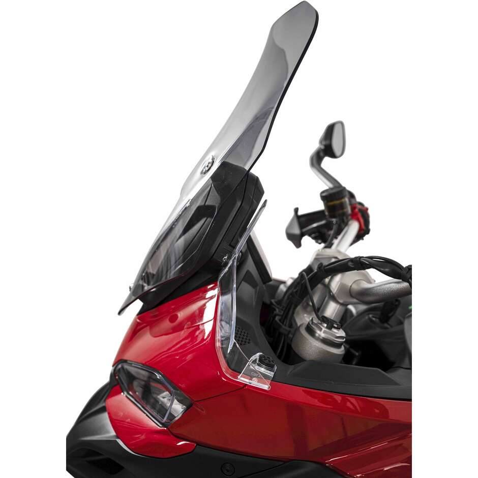Isotta Super Touring Windschutzscheibe für DUCATI Multistrada V2 / V2S ab 2025, hellgrau getönt