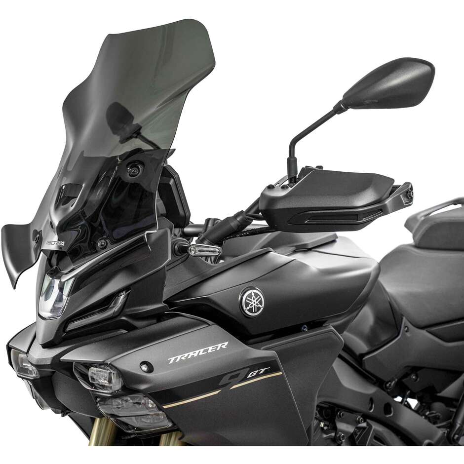 Isotta Super Touring Windshield for YAMAHA Tracer 9 Dark Smoke