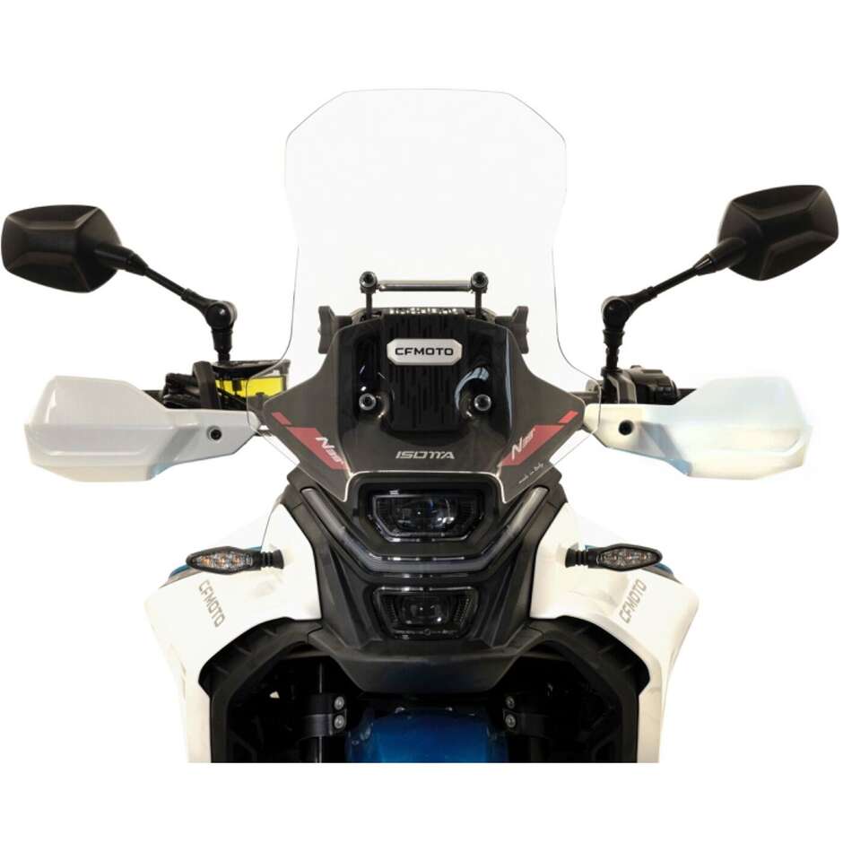 Isotta Touring Motorrad Windschutzscheibe für CF MOTO MT 450 ab 2024 transparent