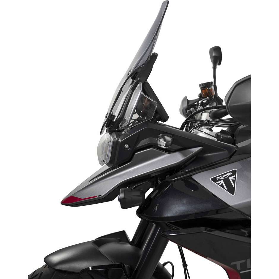 Isotta Touring-Windschutzscheibe für Triumph Tiger GT PRO ab 2025, Hellgrau