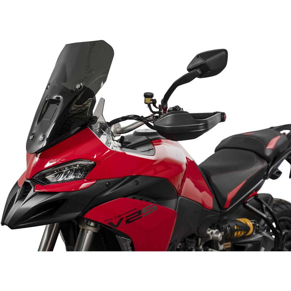 Isotta Touring Windshield DUCATI Multistrada V2 / V2S From 2025 Dark Smoke