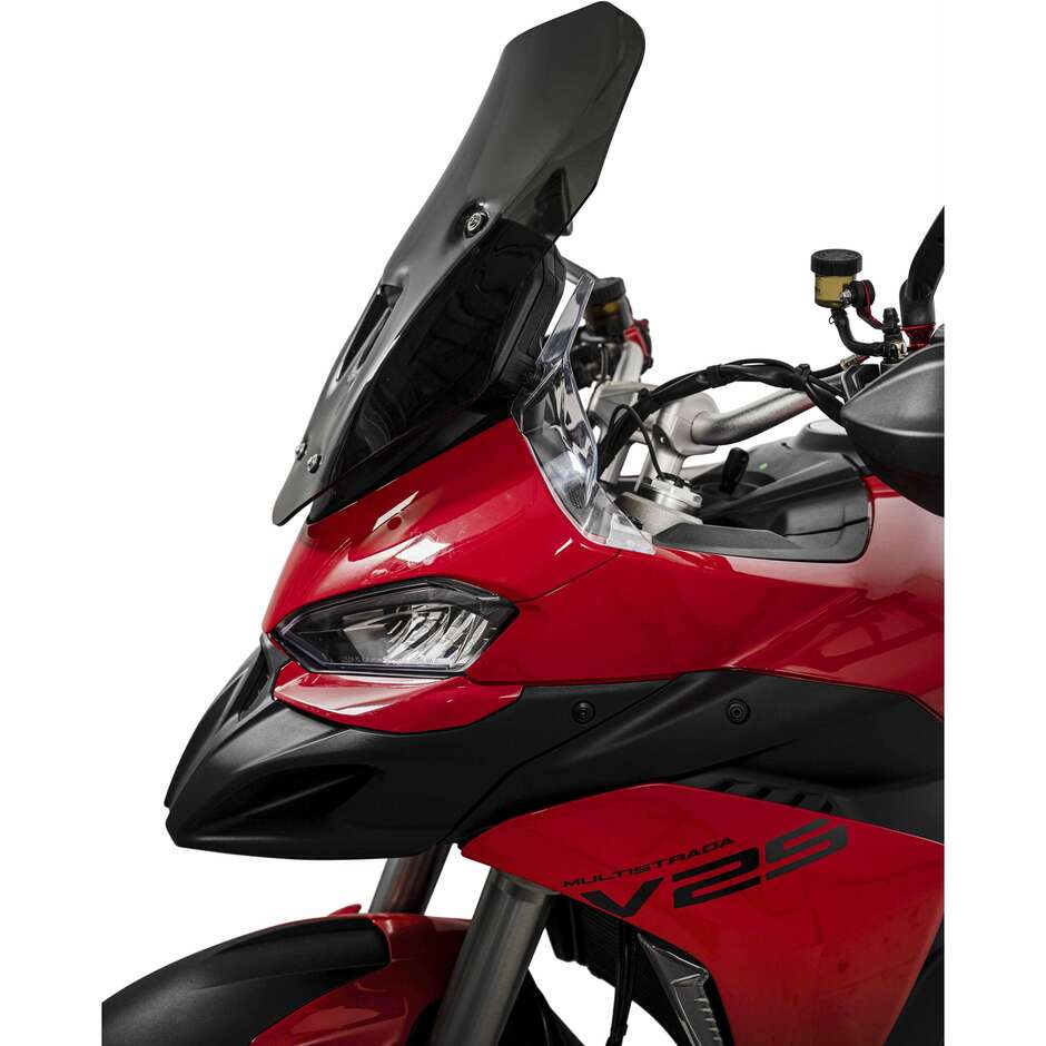 Isotta Touring Windshield DUCATI Multistrada V2 / V2S From 2025 Dark Smoke