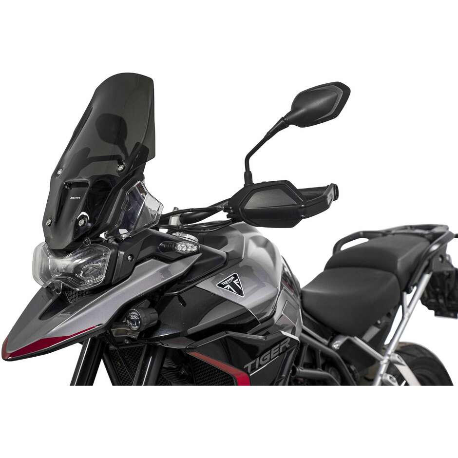 Isotta Touring Windshield for Triumph Tiger GT PRO from 2025 Dark Smoke