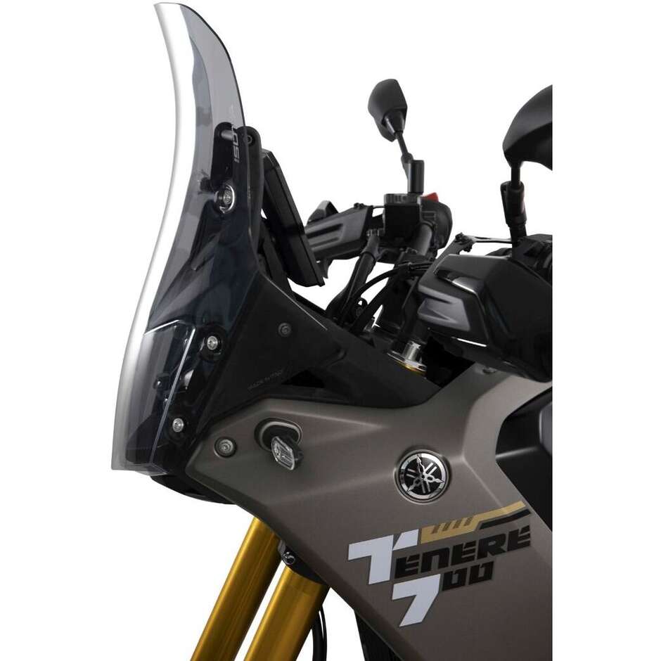 Isotta Touring Windshield for YAMAHA Tenerè 700 Light Smoke Headlight Cover