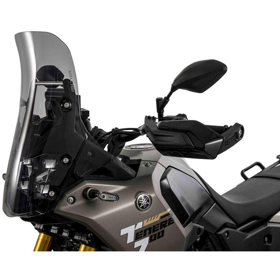 Isotta Touring Windshield for YAMAHA Tenerè 700 Light Smoke Headlight Cover