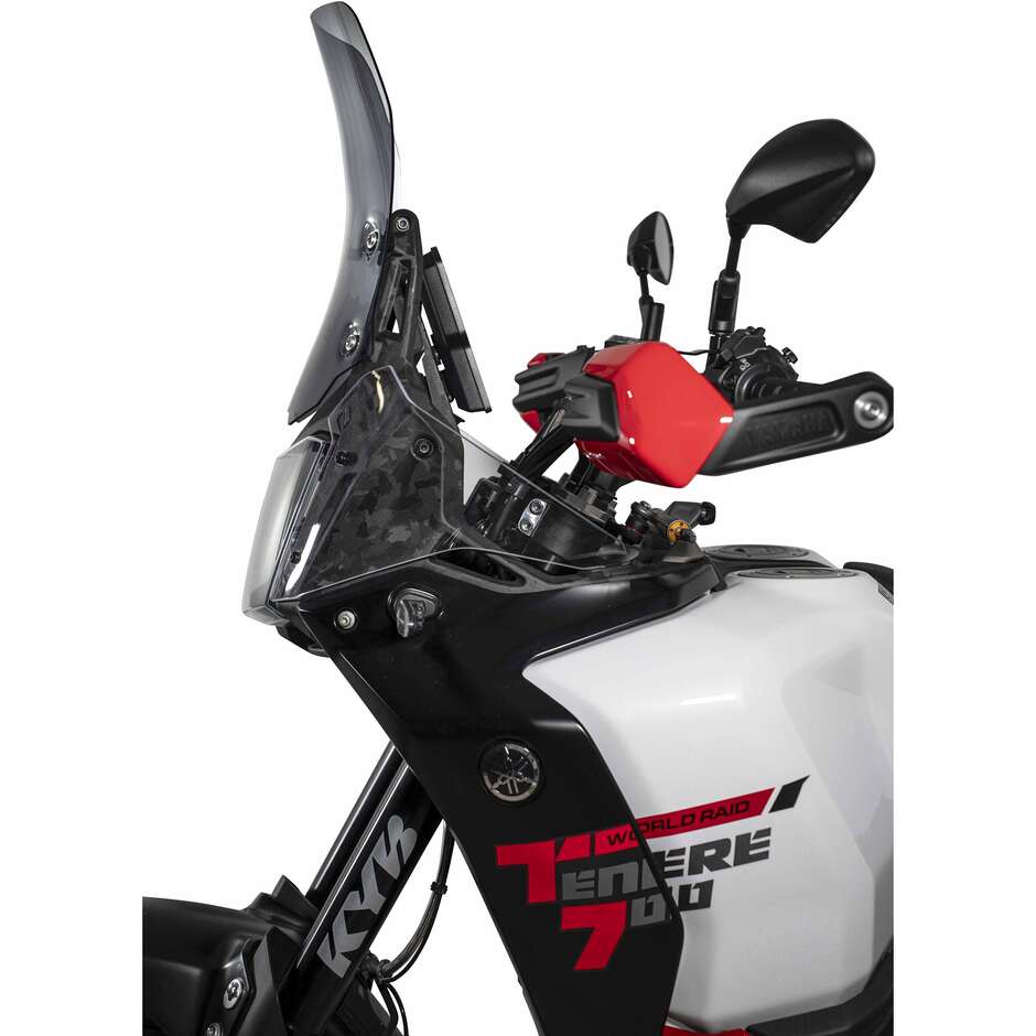 Isotta Touring Windshield Yamaha Tenerè 700 World Raid from 2026 Dark Smoke