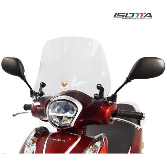 Windschutzscheibe Für SH 125/150 (2017-2019) – Transparent, 3 Mm PMMA, Sportliches Design, Made In Italy