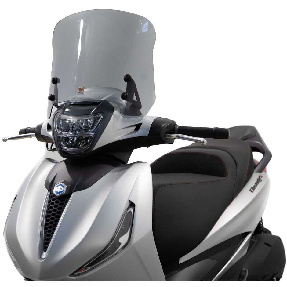 Isotta Windshield For Piaggio Beverly 300-400 HPE 2021 Light Smoke