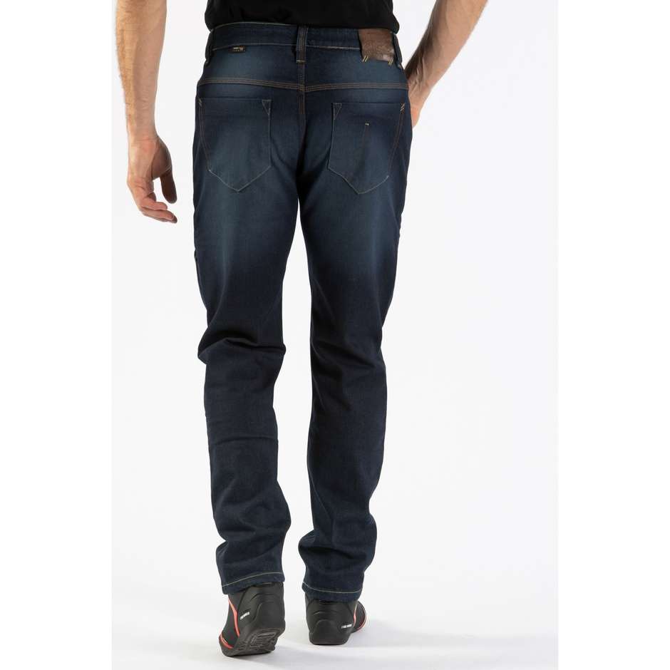 Ixon ALEX Washed Blue Technical Motorcycle Jeans