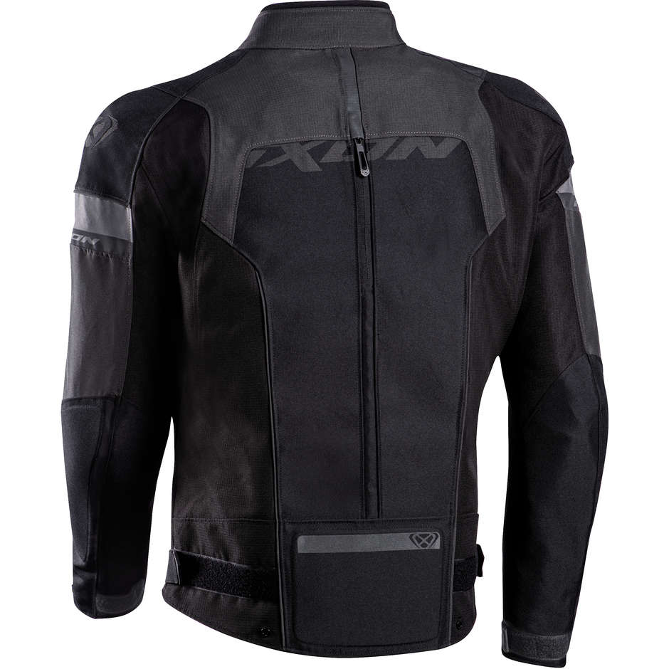 Ixon ALLROAD Roadster Motorcycle Jacket Black Gray