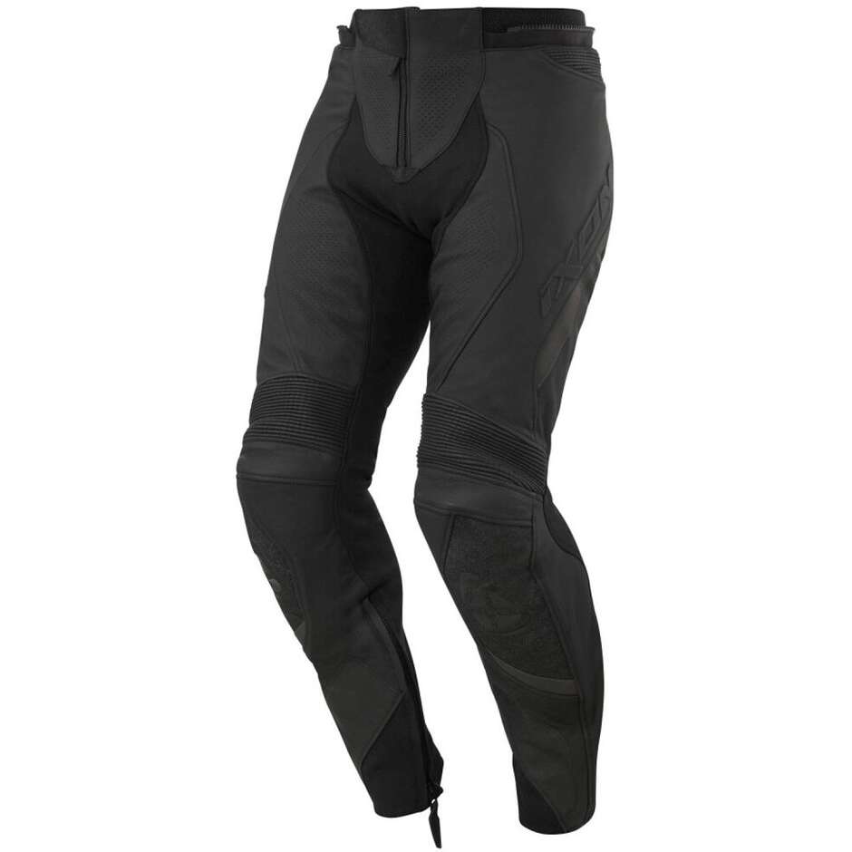 Ixon AVENGER Black Motorcycle Leather Pants