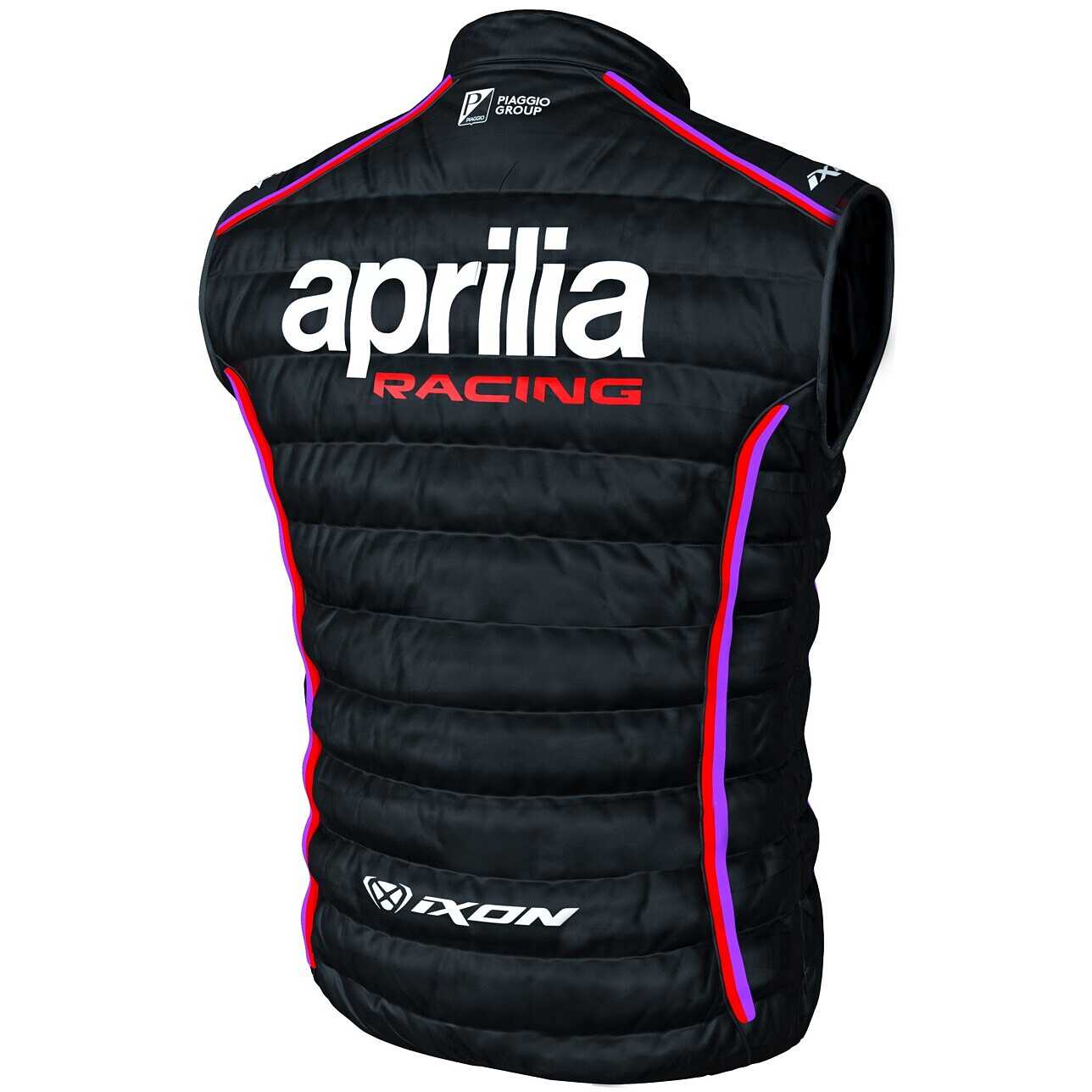 Ixon BDW1 APRILIA 25 Vest Black Neon Red For Sale Online